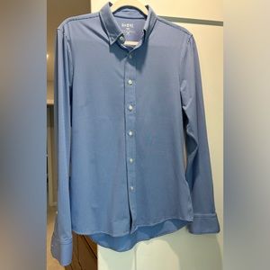 Like-New Men’s RHONE blue button down shirt